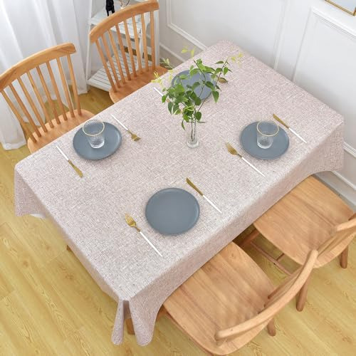 Mantel Rectangular Impermeable De Vinilo Para Exteriores
