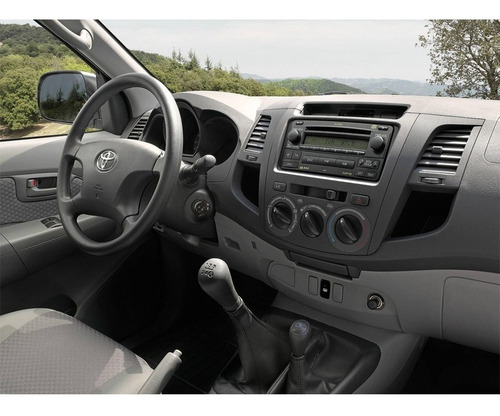 Imagen 3 de 9 de Marco Adaptador Doble Din Toyota Hilux