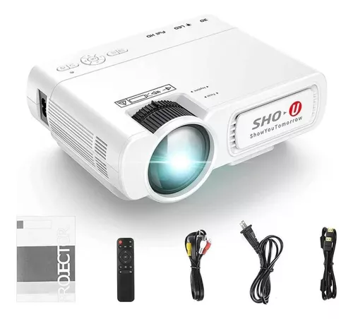 Proyector multimedia Full HD de 9 000 lúmenes, portátil