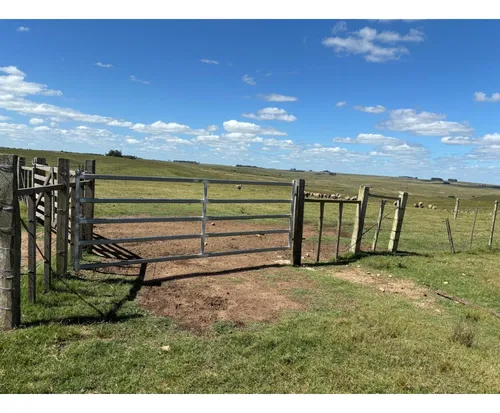 Portera Galvanizada Reforzada Para Campo 4 Metros