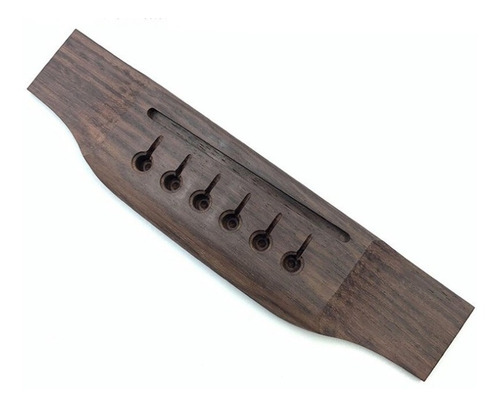 Ponte Cavalete Madeira Para Violão Aço - Jacarandá Premium