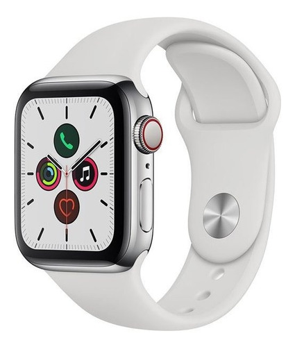 Smartwatch Apple Watch Series 5 40mm - Branco/prata