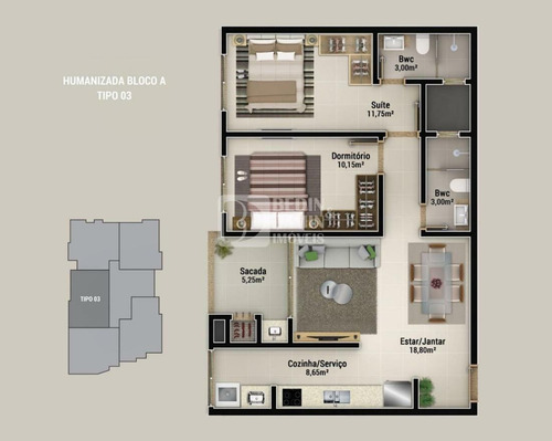 Imagem 10 de 15 de Villeneuve Residenziale Oportunidade Itapema - 00251