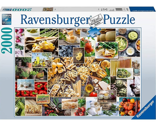 Pasta Collage Food Junkies Rompecabezas 2000p Ravensburger 