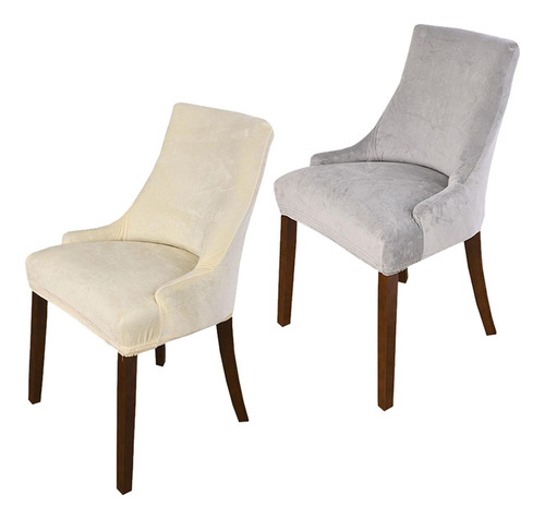 Fundas Para Sillones Gamchiano, 2 Unidades, Diseño Wingback