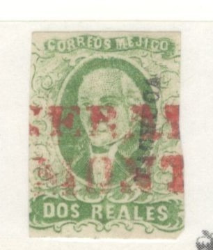 Hidalgo 1856 Dos Real Dist. Pachuca Canc Roja Muy Raro