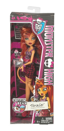 Monster High Coffin Bean Toralei De Mattel. 