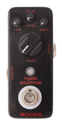 Micro Pedal Mooer Rage Machine Distortion Tipo Death Metal