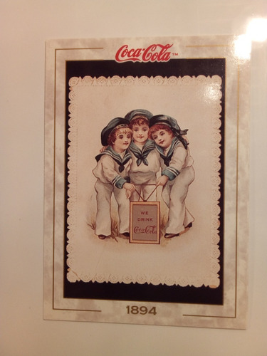 Tarjeta Coca Cola Serie 1 1st Trade Card #6 Año 1993