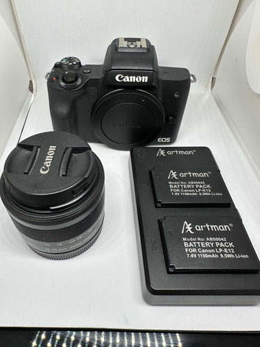 Canon Eos M50 Mark I 4k + Extras