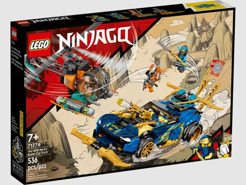 Lego Ninjago Deportivo Evo De Jay Y Nya 71776 Cantidad De Piezas 536