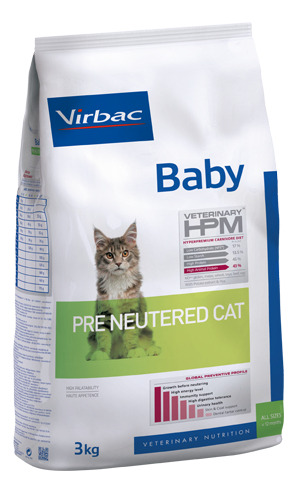 Hpm Virbac Baby Pre Neutered Cat 3 Kg