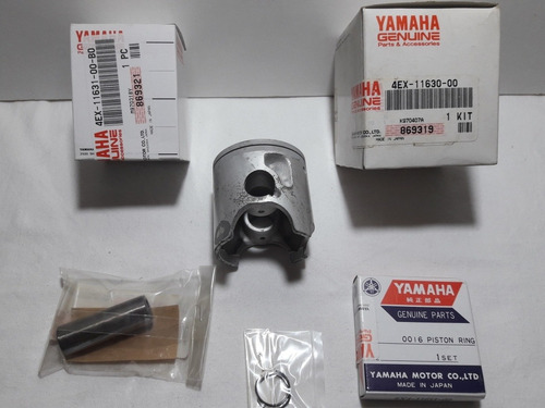 Kit Pistón Orig Yamaha Yz125 93 Std Diám 56mm Perno 16mm