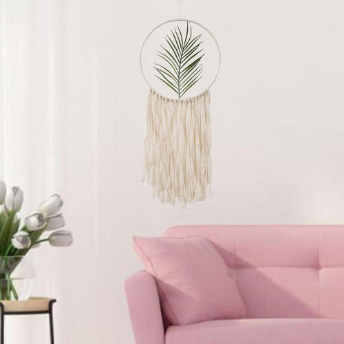 Macramé Dream Catche Tejido Boho Colgante De Pared Borlas