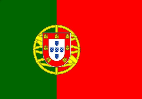 Bandera Portugal 1mtr X 1.5mtrs Poliester Estampado