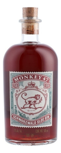 Ginebra Monkey 47 schwarzwald sloe gin botella de 500ml