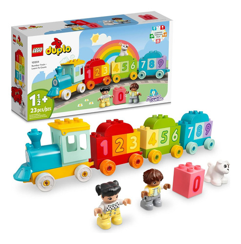 Juguete Lego Duplo My First Number Train Con Ladrillos Para