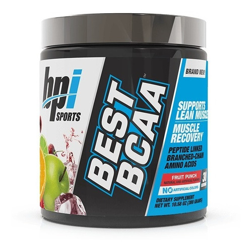 Bpi Best Bcaa Fruit Punch 30servicios - L a $104500