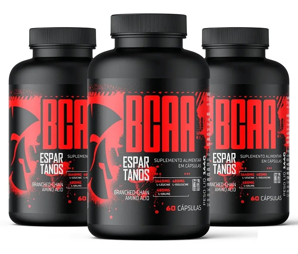 Combo 3x Bcaa - Espartanos Nutrition