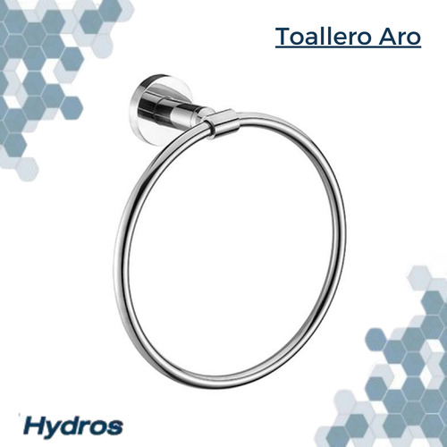 Set Accesorios Baño Nova 6 Piezas Kit Hydros Cromado