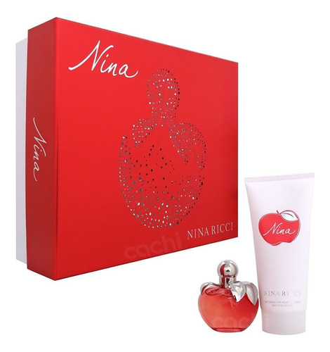 Perfume Nina Ricci Nina 80ml   Crema De Cuerpo