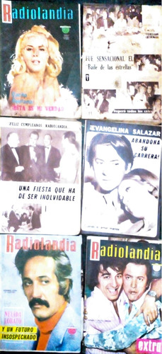 Revistas Radiolandia 1964-1975