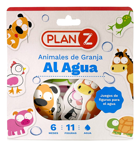 Animales Granja Agua Juguetes Didacticos Infantiles Goma Eva