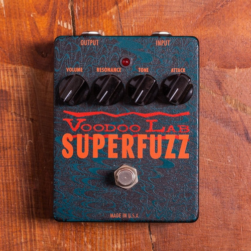 Pedal Efecto Voodoo Lab Superfuzz Fuzz Para Guitarra