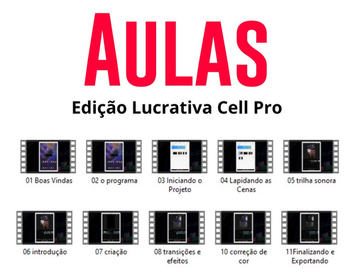 Curso Edição Lucrativa Cell Pro
