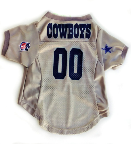 Jersey Para Perro Nfl Fútbol Americano T2 Vaqueros Dallas 