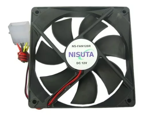 Cooler Pc Fan Turbina Ventilador 120mm Ruleman 12v 4p Nisuta