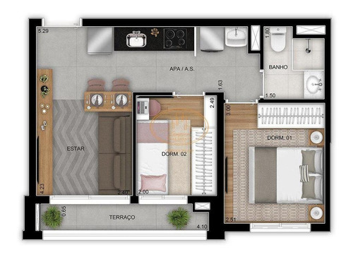 Apartamento Com 1 Dormitório(s) Localizado(a) No Bairro Vila Prudente Em São Paulo / São Paulo - 17805:926481
