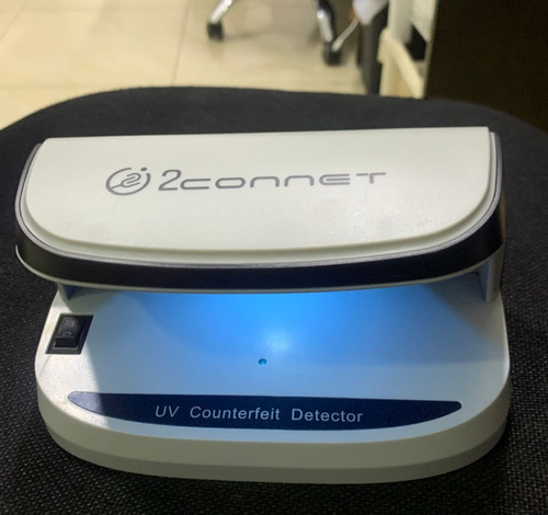 Detector De Dinero Falso Con Sensor 2connet Recargable