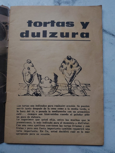 Imagen 9 de 10 de Recetas De Tortas Y Helados. Lote De 2. 52705