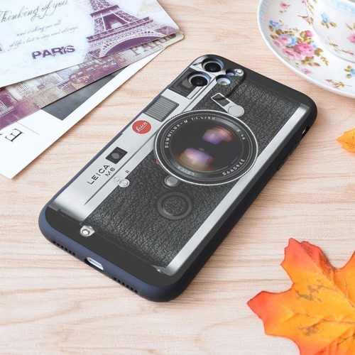 Imagen 6 de 8 de Funda Generica P/ iPhone Retro Cassette Camara Reforzada