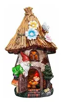 Comprar Estatuas De Jardín De Casa De Gnomo Solar Luces  Gran ...
