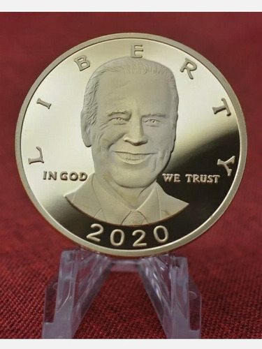 Joe Biden Presidente Coleccion Moneda Conmemorativa Desafío 