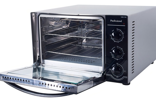 Kit Forno Inox Bancada 45l + Cooktop 5 Bocas ! 220v