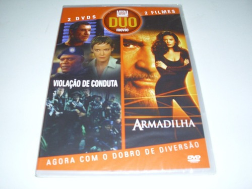 Dvd Duplo Violação De Conduta E Armadilha ! Original