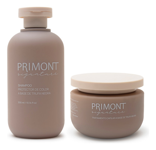 Primont Signature Trufa Negra Shampoo 300ml Mascara 250g 3c