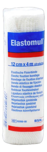 Venda De Gasa Elástica Fijación Elastomull 12x4 X 1 Unidad