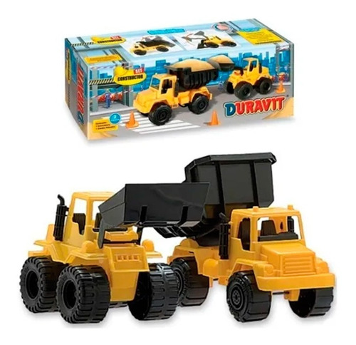 Duravit Set Constructor Camion Volcador Y Excavadora 204
