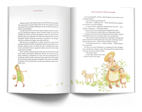 A Princesa Do Meio E A Floresta Encantada, De Sonia Rodrigues. Vitrine Editora, Capa Mole Em Português