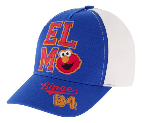 Sesame Street Gorra De Beisbol Elmo Para Ninos Pequenos, Azu