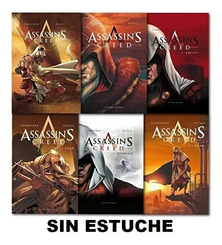 ** Assassin´s Creed - La Novela Grafica ** Estuche C 6 Tomos