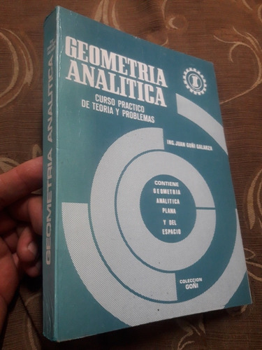 Libro Geometría Analítica Juan Goñi Galarza 
