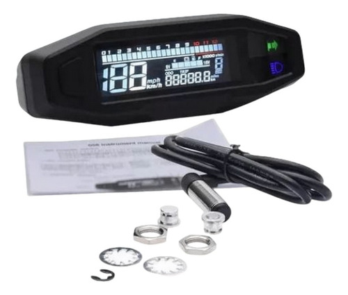 Tacometro Vapor Velocímetro Digital Universal Lcd Para Motos