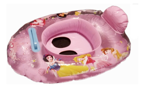 Salvavidas Inflable Flotador Pasa Pie Respaldo Agarre 65 Cm