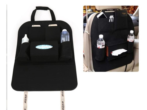 Imagen 1 de 6 de Protector Y Organizador De Asiento De Auto. Pack 2.