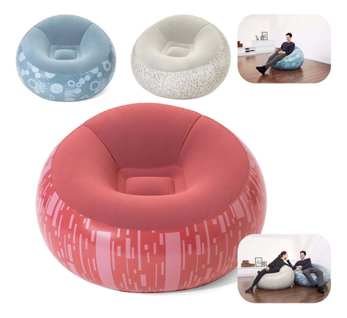 Sillon Inflable Flotador Puff